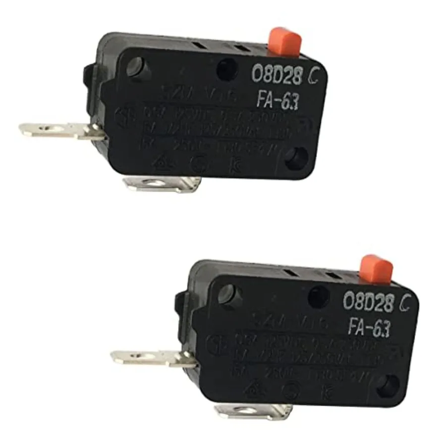 3B73362F SZM-V16-FA-63 Microwave Door Switch Fit for LG GE Samsung Microwave Oven WB24X10047 SZM-V16-FD-63 PS3522738 Normally O