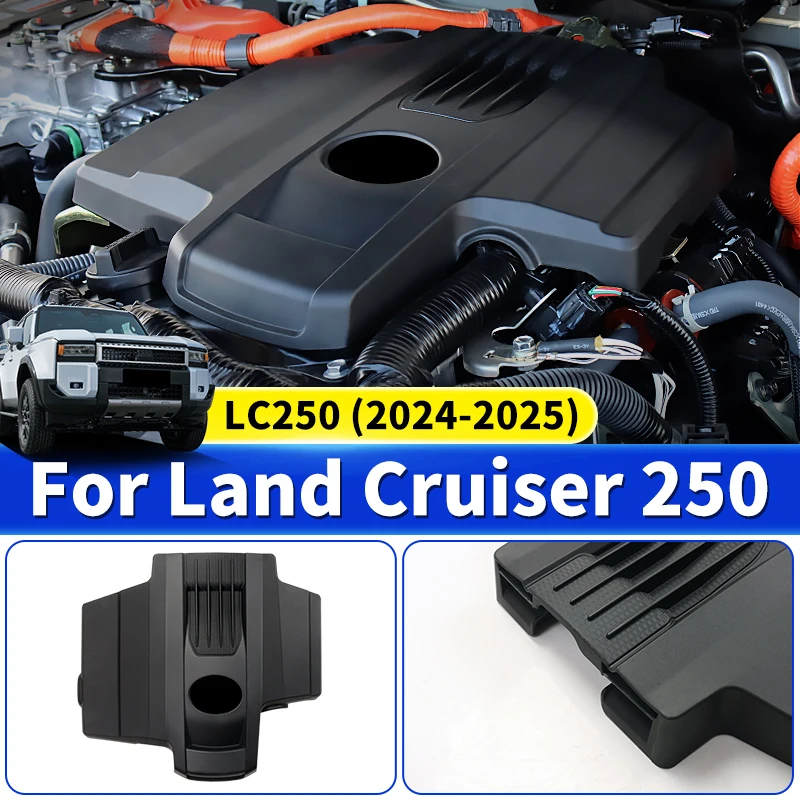 

For Toyota Land Cruiser 250 2024 2025 Prado LC250 1958 First Edition FJ250 Engine Dustproof Hood,Upgraded Accessories Tuning