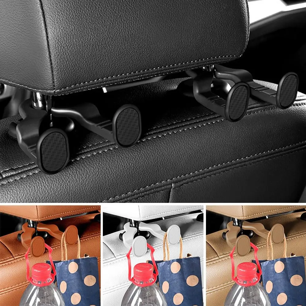 

Durable Creative Car Seat Backrest Hook Cartoon Couple Car Hangers Universal Car Storage Holder