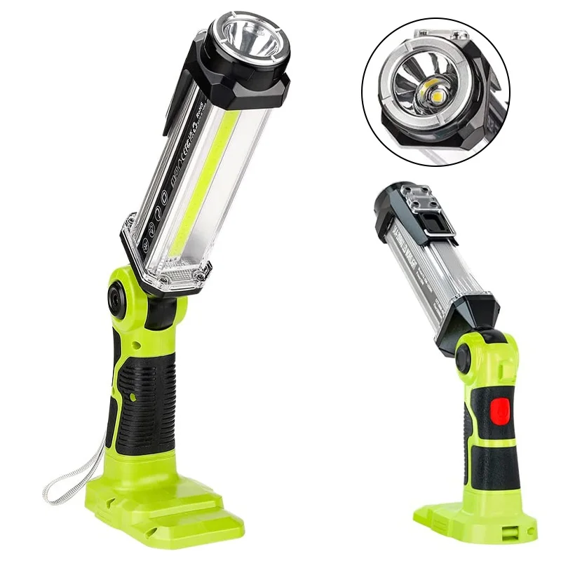 Floodlights Flashlight  For Ryobi 18V Cordless LED Work Light for Ryobi 18V ONE+ Li-ion NiCd NiMh Batteries Portable Handheld