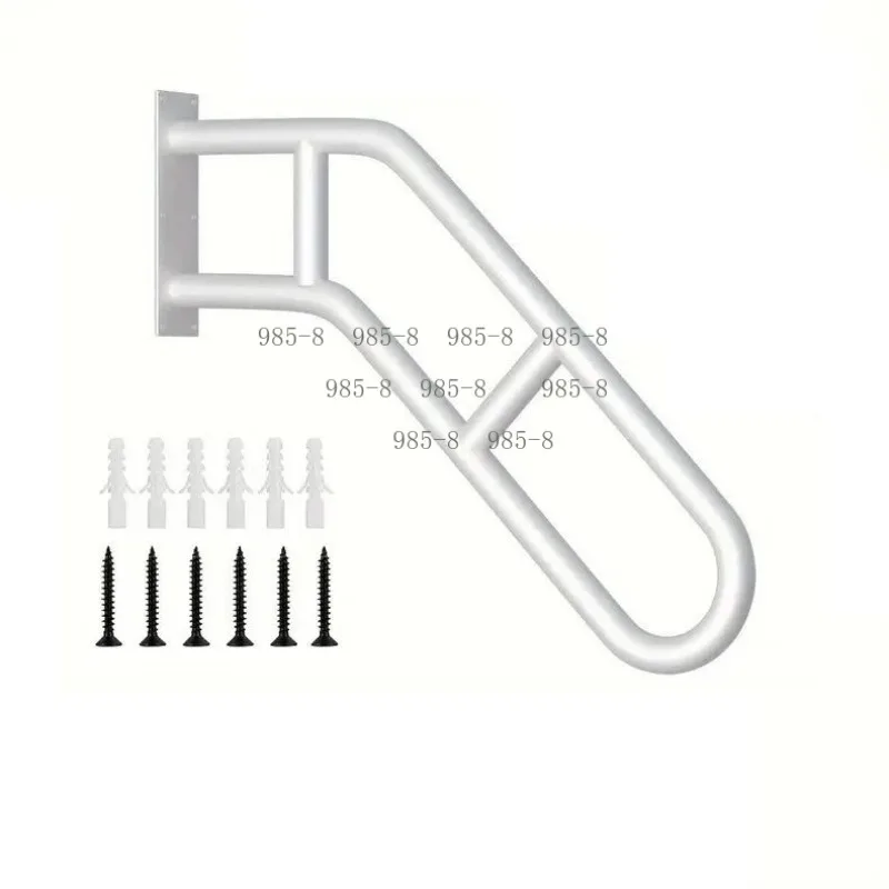 Wall Mount U-Shaped Safety Handrail For Outdoor Entrance Steps And Stairs