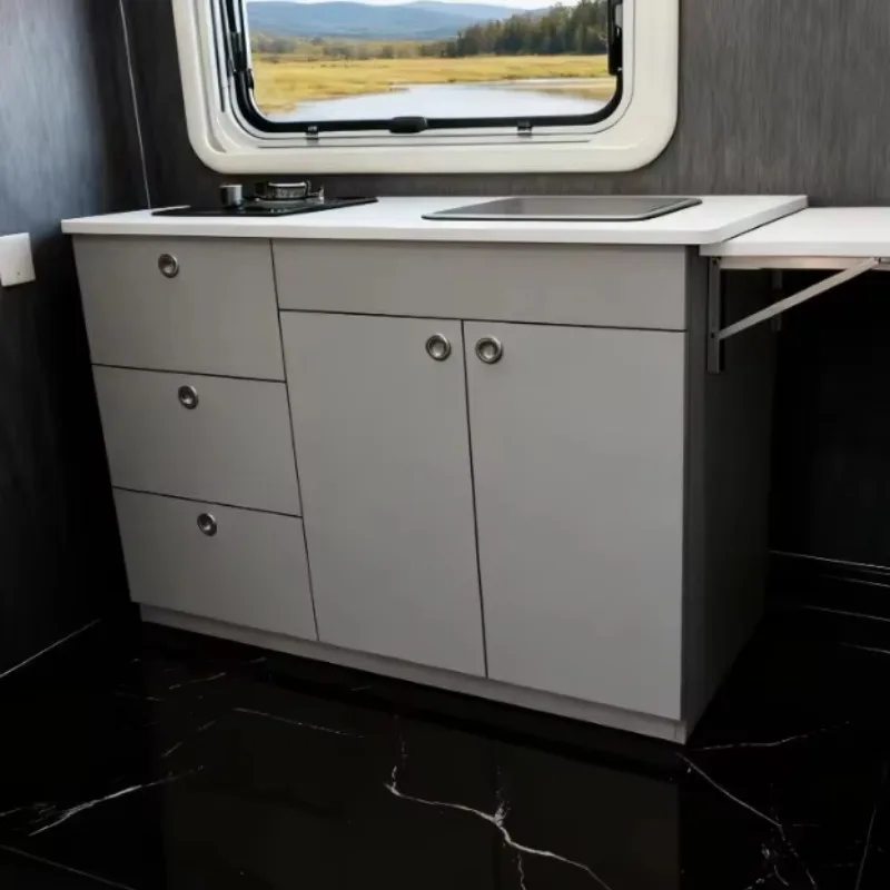 Aluminum RV Furniture Fire and Moisture Prevention Lightweight Eco-friendly Material Customized Service  Handmade OEM