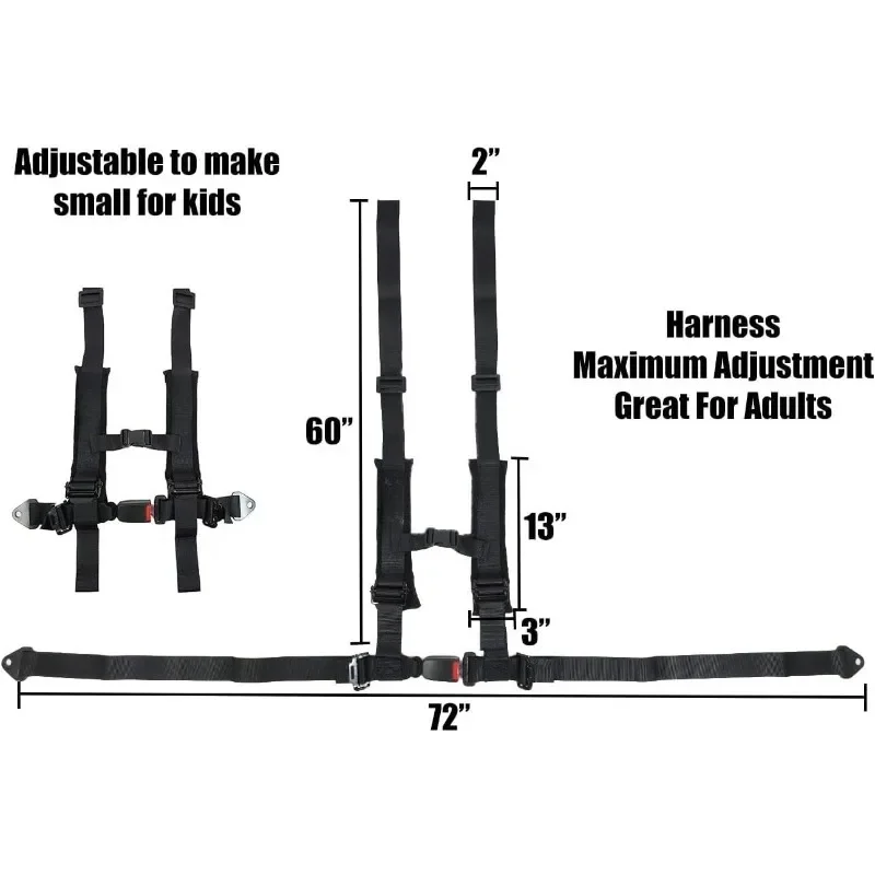 مقعد عثرة ساخن 2025 متوافق مع Can X3 - سهل التركيب |   مقعد القفز |   مقعد عثرة للأطفال - حزام وجميع أجهزة التركيب