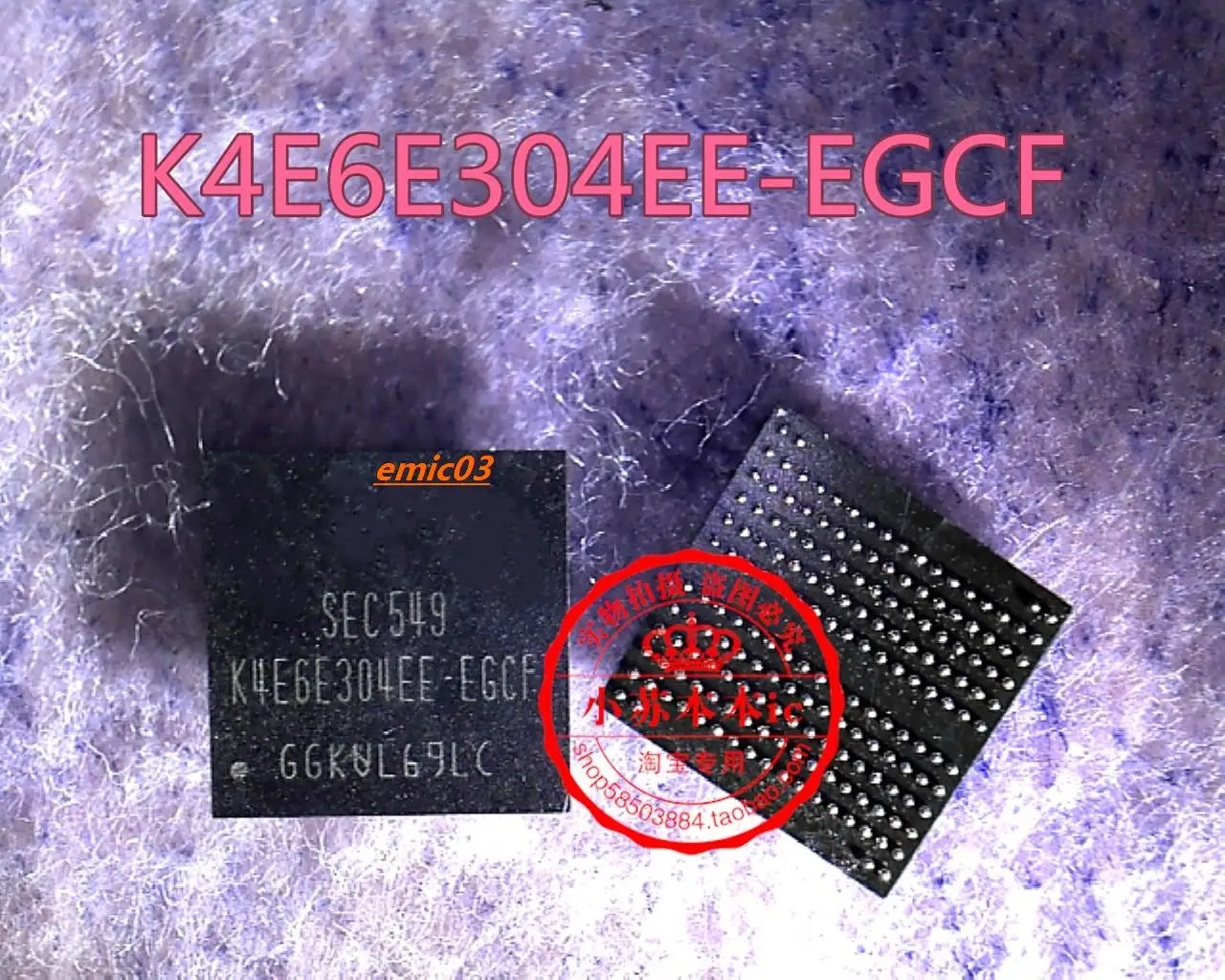 

K4E6E304EE-EGCF K4E6E304EE BGA