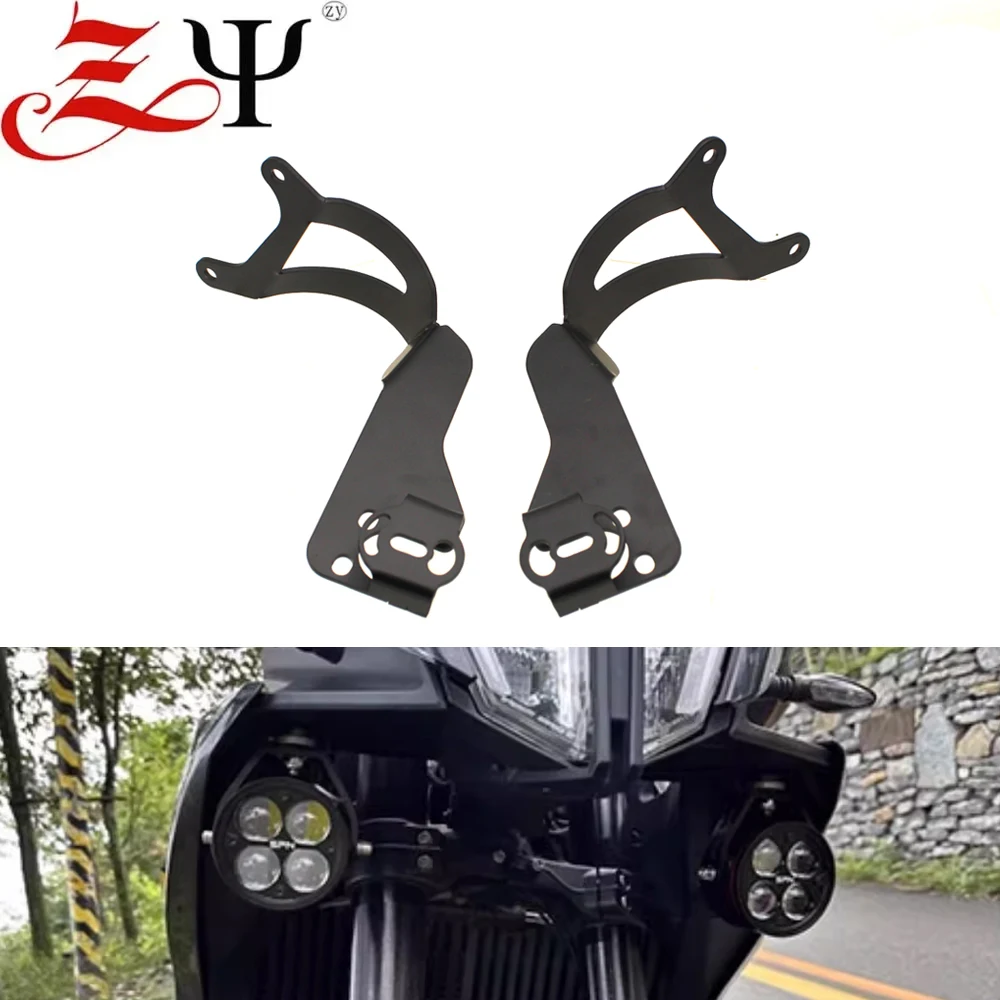

Motorcycle Fog Light Led Bracket Auxiliary Lights Holder Support Auxiliary Bracket For 790 Adventure 890 Adv 2024 2025-
