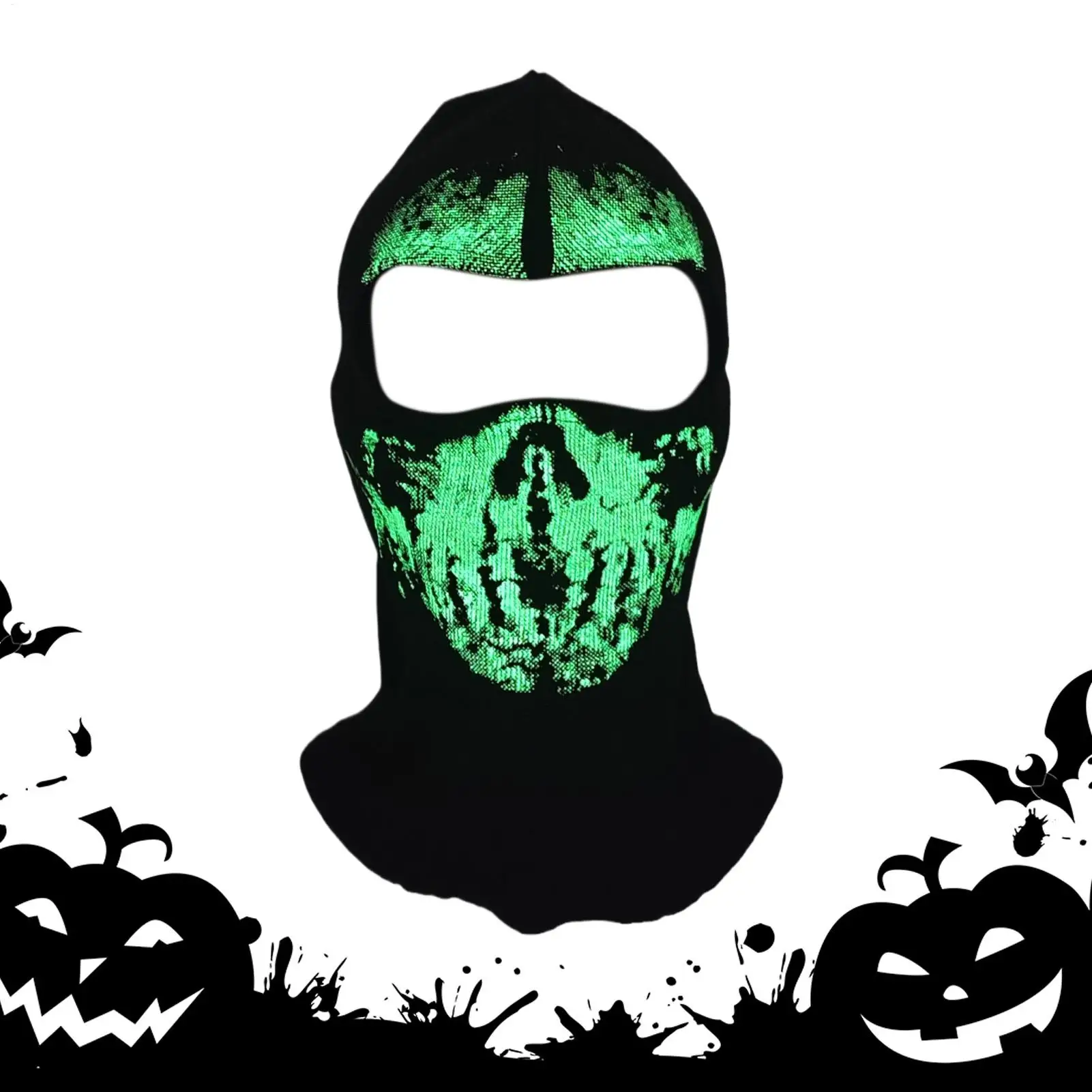 

Лыжный чехол для лица на Хэллоуин, ветрозащитный утеплитель для шеи, теплый шарф для лица, гетры для бега, велосипедистов, женщин, косплей, мотоцикл