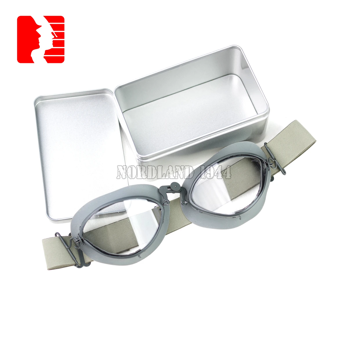 

WWII German Cosplay Flight/Motorcle/DispatchI Rider Goggles Nordland 1944