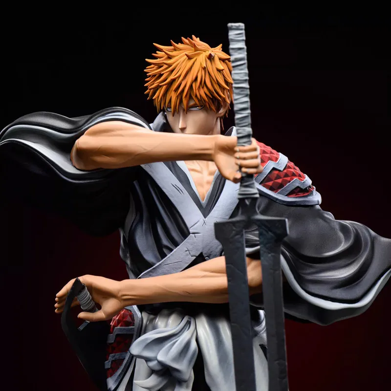 

New Handheld Reaper Kurosaki Ichigo Unsolved Handheld Model Ornament GK Statue Anime Collection Gift