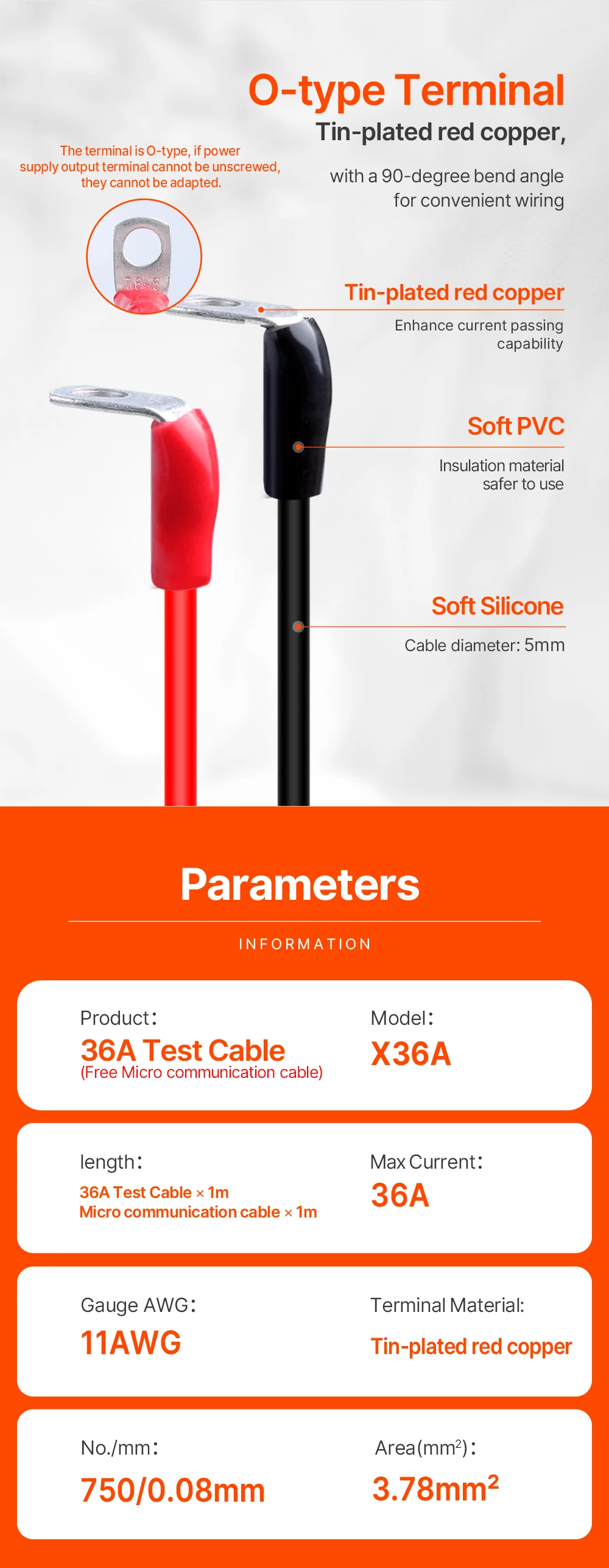 RD RU X36A 36A Kabel für RD6024 RD6030 – Detail 8
