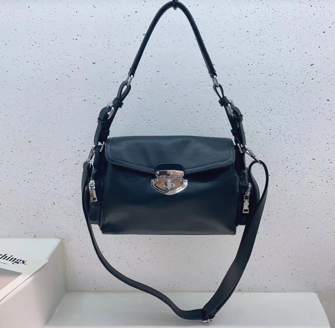 

Модная вместительная цветная сумка через плечо для женщин в стиле ретро, художественная, с жестким корпусом и застежкой-клапаном.