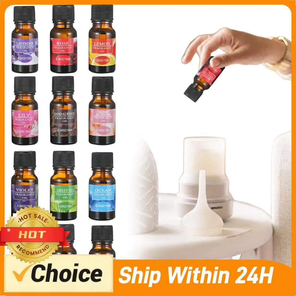 

10 мл растительное эфирное масло для ароматерапии, водорастворимое, для увлажнителей воздуха и аромадиффузоров