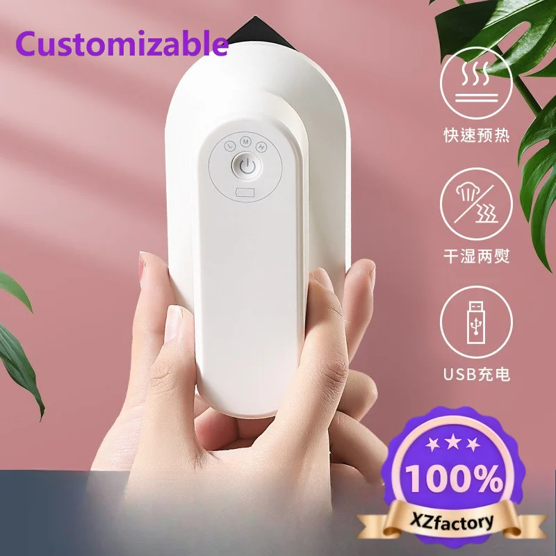 Factory Direct 2026 Top RatedMini máquina de planchar eléctrica de mano con carga inalámbrica, portátil, para el hogar, pequeño