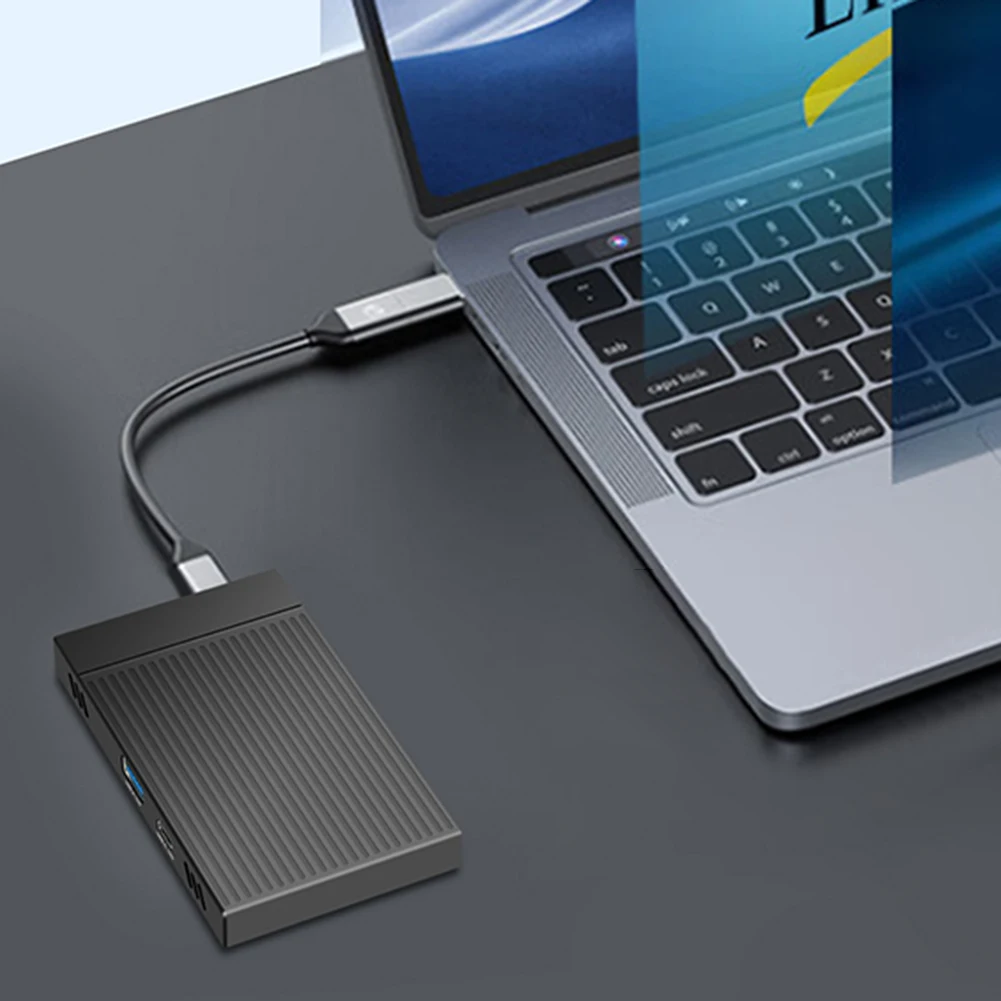 Корпус для SSD-накопителя Dual Bay M.2 NVME с USB 2230 GEN2 10G + Type C 10 Гбит/с