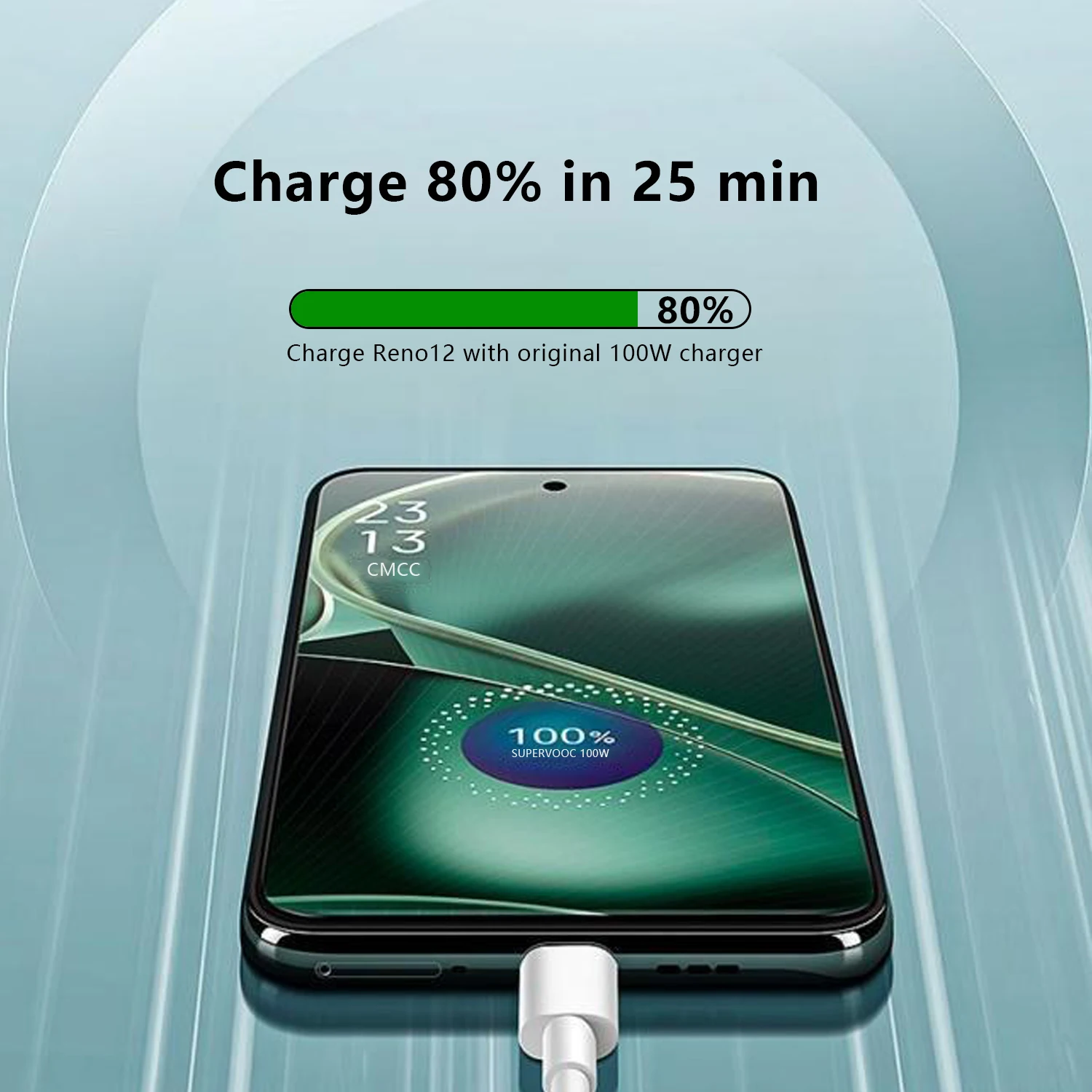 For oppo Reno12 Find x8 7 fast charger cable 100W for OnePlus 12 Open Nord N30 Realme 14 13 usb to Type-c cord warp 8A 1m 2m 3m