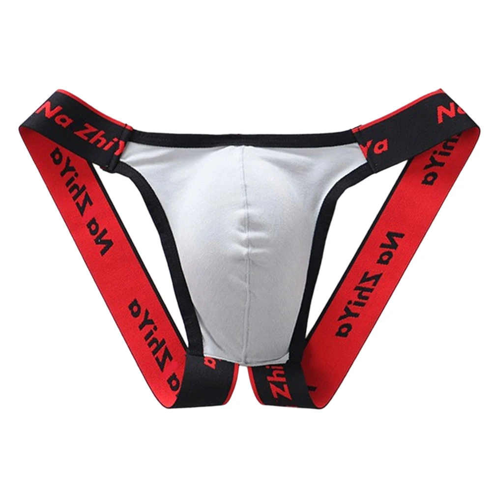 Men Sexy Open Butt Hot Lingiere Gay Bulge Pouch Thong Bikini G-string Cotton Wide Waist Sexy Accessories Hot Underwear Panties