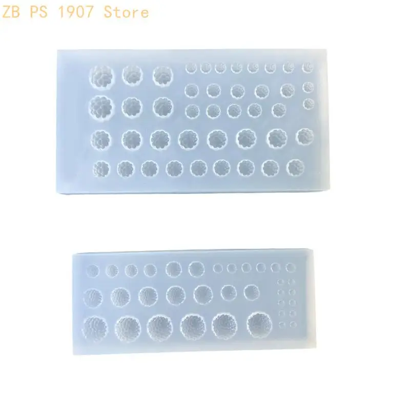 Silicone Raspberry Resin Mold Craft Supplies For Jewelry Making Decorative Accessories Reusable DIY Mould 55KA