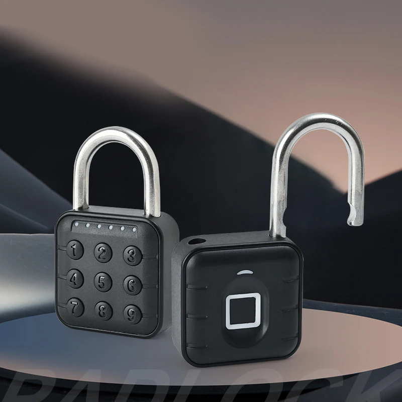 [MOA]Smart Biometric Fingerprint Smart Door Lock Keyless Quick Unlock Anti Theft Padlock IP67 Waterproof Home Travel Security