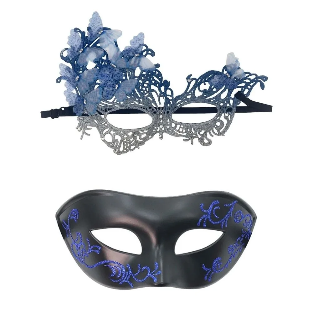 Multicolor Half-Face Lace Mask Cosplay Seductive Style Masquerade Mask Fancy Prom Masquerade Butterfly Mask Costume Party