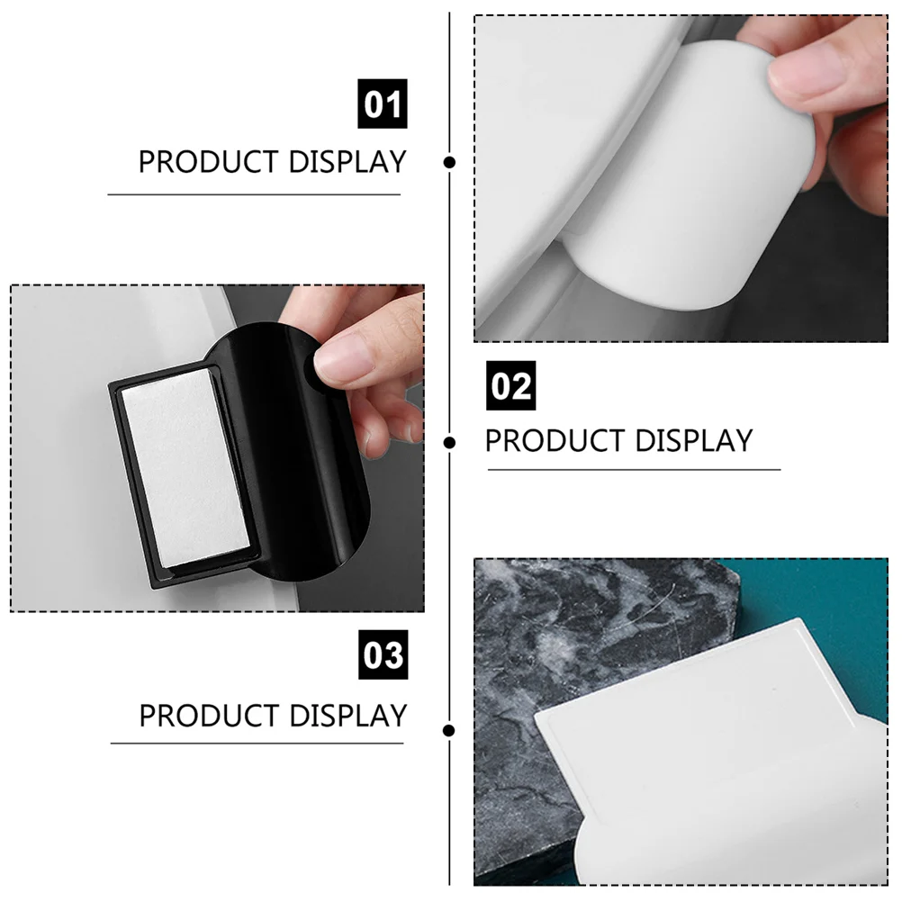 6 Pcs Toilet Lid Lifter Cover Simple Anti-touching Seat Handle Creative Lifer Bowl