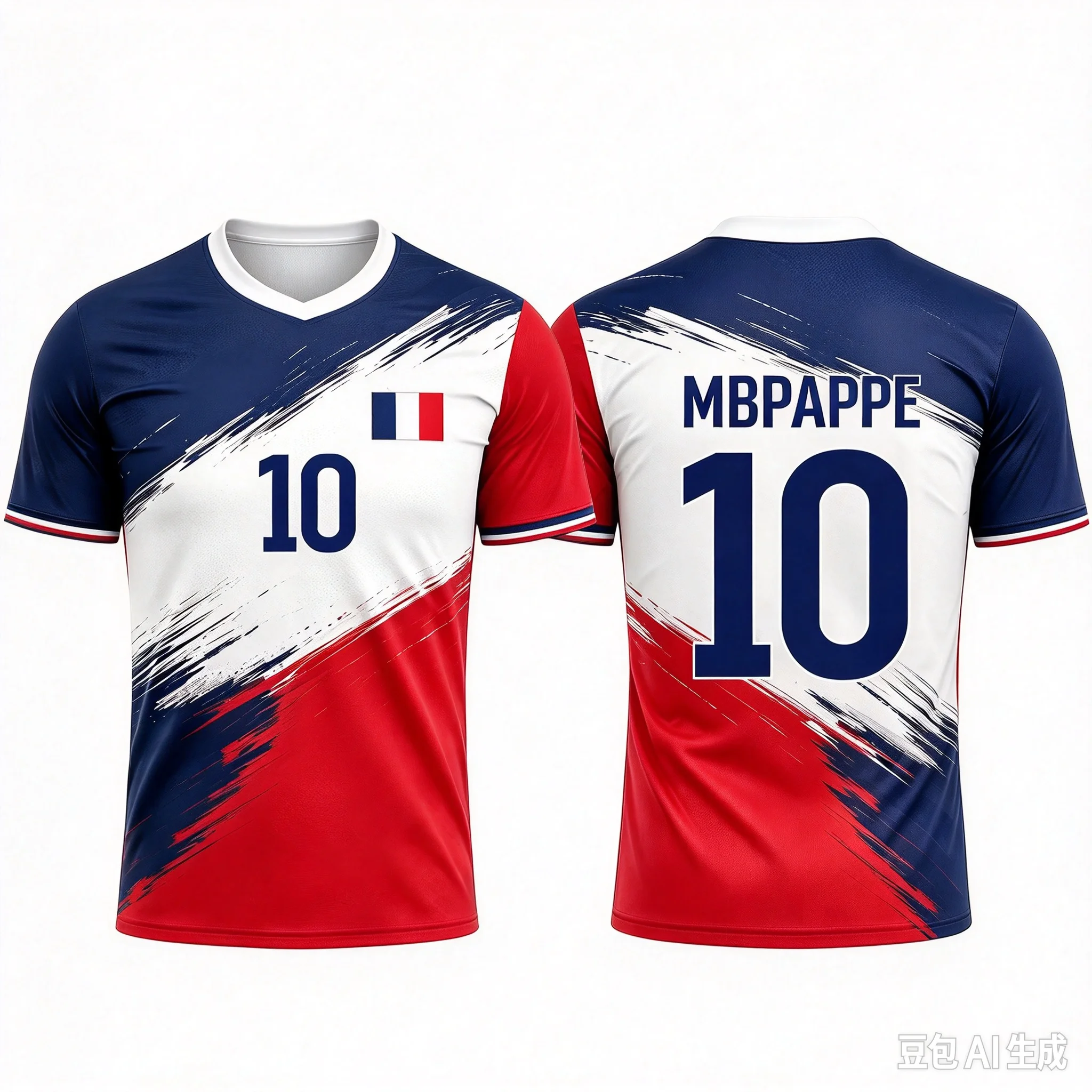 2026 Special France Fan Mbappé No.10 Soccer Jersey New Men’s Women Tee Children Parent Child Quick Dry Short Sleeves Tshirt