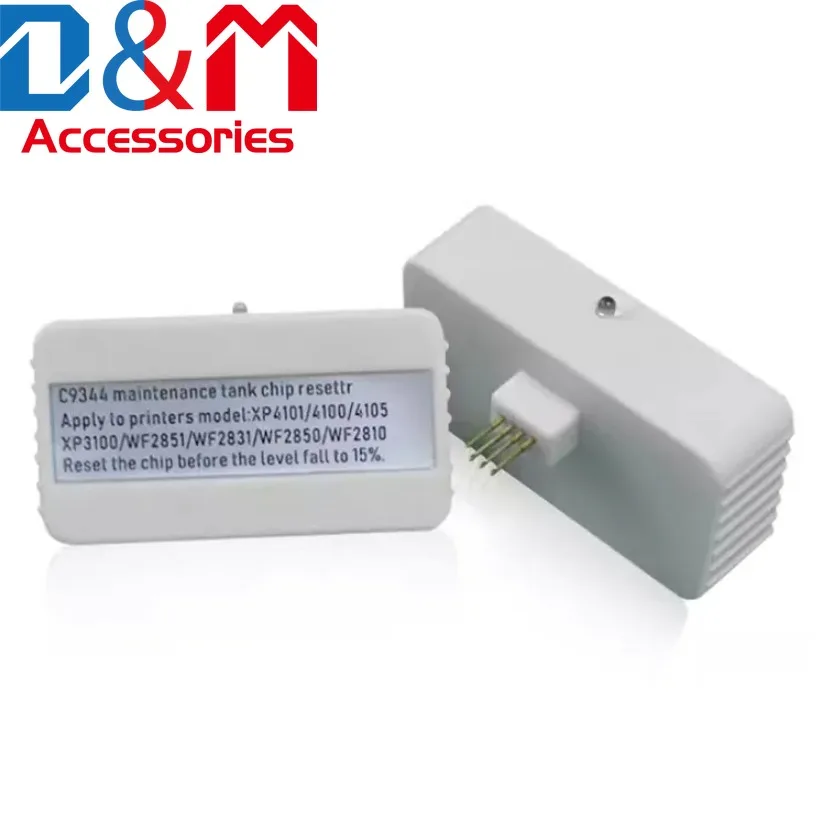 

1X C9344 Maintenance Box Chip Resetter for EPSON XP 2100 2105 3100 3105 4100 4101 4105 WorkForce WF 2810 2830 2835 2850