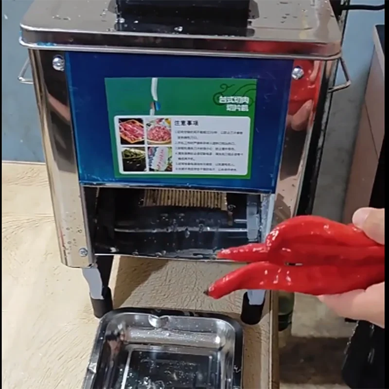 Vegetable Meat Cutting Machine/ Meat Cutting Shredding Machine Meat Slicer for Home/ Butchery Equipment Meat Slicer