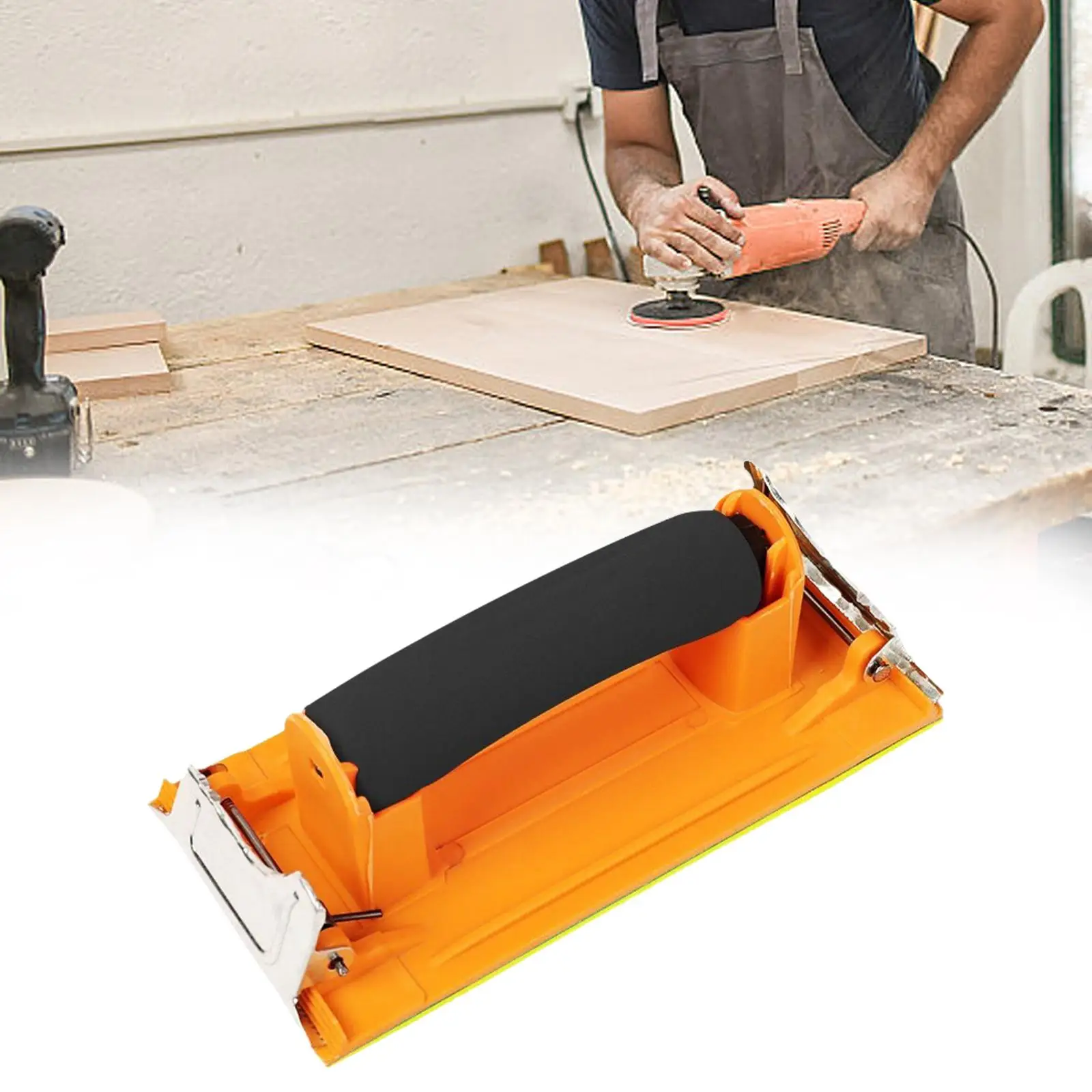 

Ручная шлифовальная машина с ручкой для отделки деревянной мебели, пола, автомобильного полировки