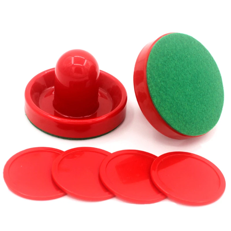 

8Pcs/Set Standard Plastic 60MM Strikers Air Hockey Pushers And Pucks Replacement For Game Tables Goalies Accessories