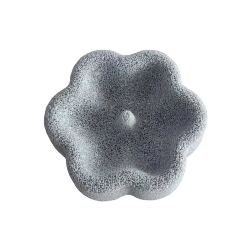 Stone Look Bird Dish for Small Pet Birds, Feeding and Water Bowl with Shallow Edges for Cage and Garden Use Daily J0MC