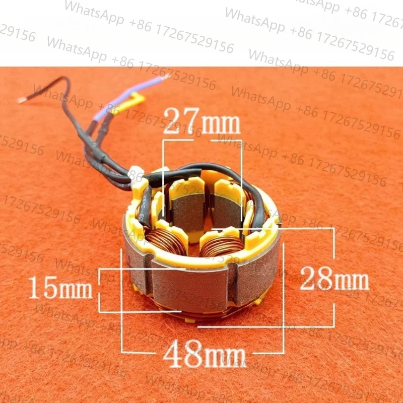 For 2106 brushless electric wrench lithium charging stator coil control board route switch motor all copper parts