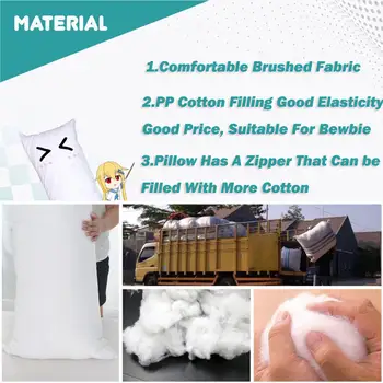 10 best sales Garota de travesseiro de corpo de anime - №3