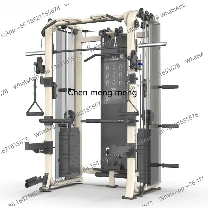 A49 Multi functional frame gantry Barbell rack bench press rack Integrated training machine fitness equipment Gyms Home Exercise
