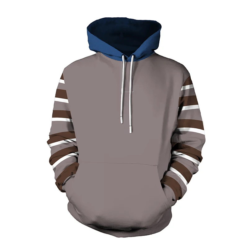 

New Spring and Autumn play 3D hoodie pullover jacket 3D sweatshirt men's and women's casual pullover plus size hoodie