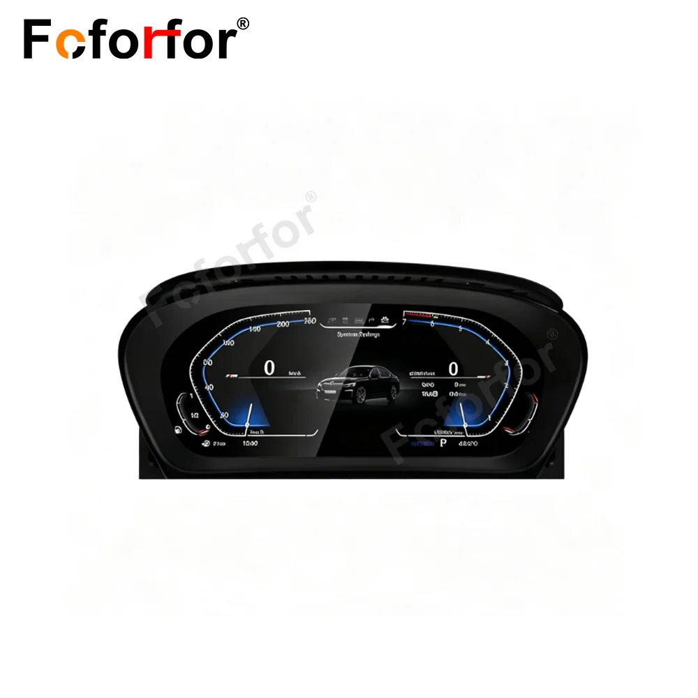 Car Accessories 2026 Upgrade Dashboard 12.3 Inch For BMW X6 E71 CCC CIC LCD Instrument Panel Speedometer Cockpit Screen Carplay