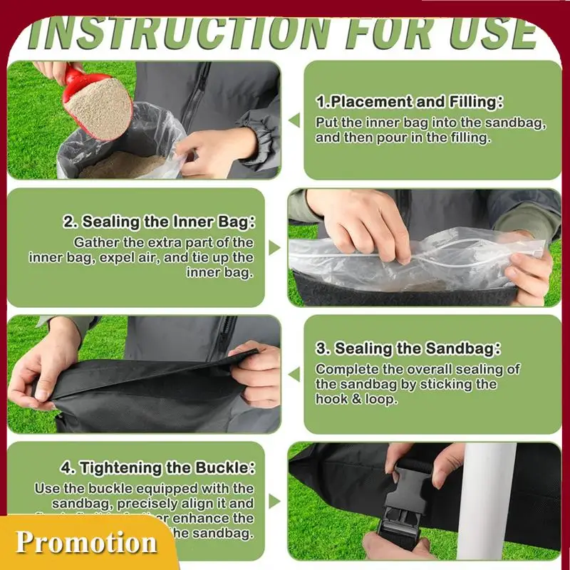 

Hot!2PC Umbrella Base Weight,Patio Fillable Sand Bags,Heavy-Duty Furniture Outdoor Weights For Umbrella Stand Patio Garden