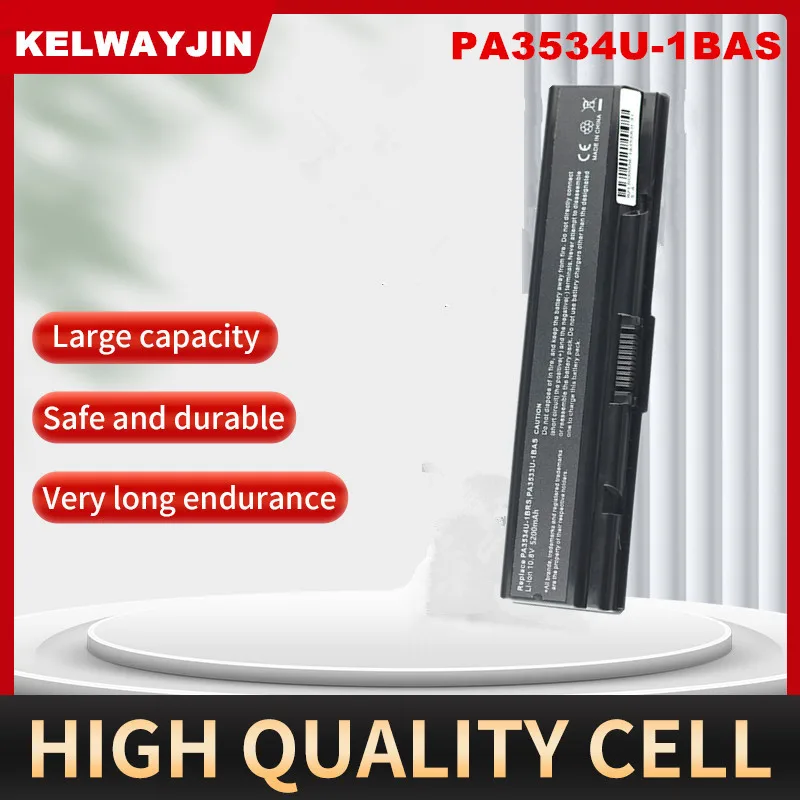 Laptop Battery For Toshiba Satellite L203 L305 L450D L500D L550D M202 M207 M212 PA3534U-1BRS PA3534U-1BAS PABAS097 PABAS098