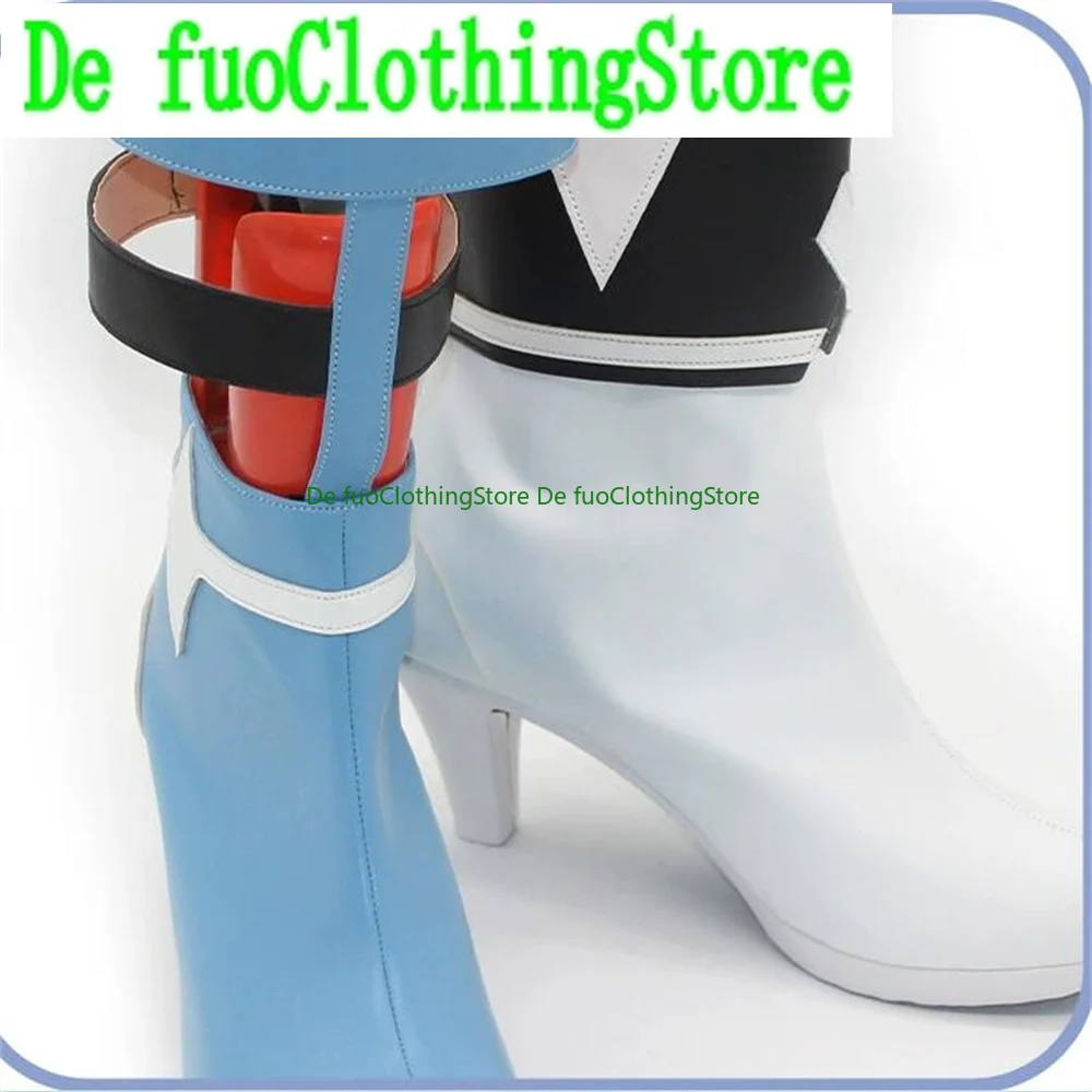 Defuo 4th fes Gawr Gura Virtual You Cosplay Shoes Boots Game Anime Halloween Christmas Shoes Store
