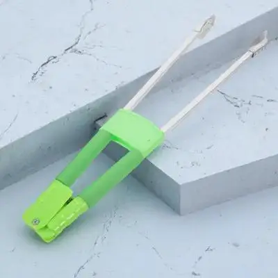 Heavy Duty Iron Garbage Clamp Durable Trash Picker Long Reacher Tool For Elderly Outdoor Floor Lawn Cleaning Metal Pickup Sticks
