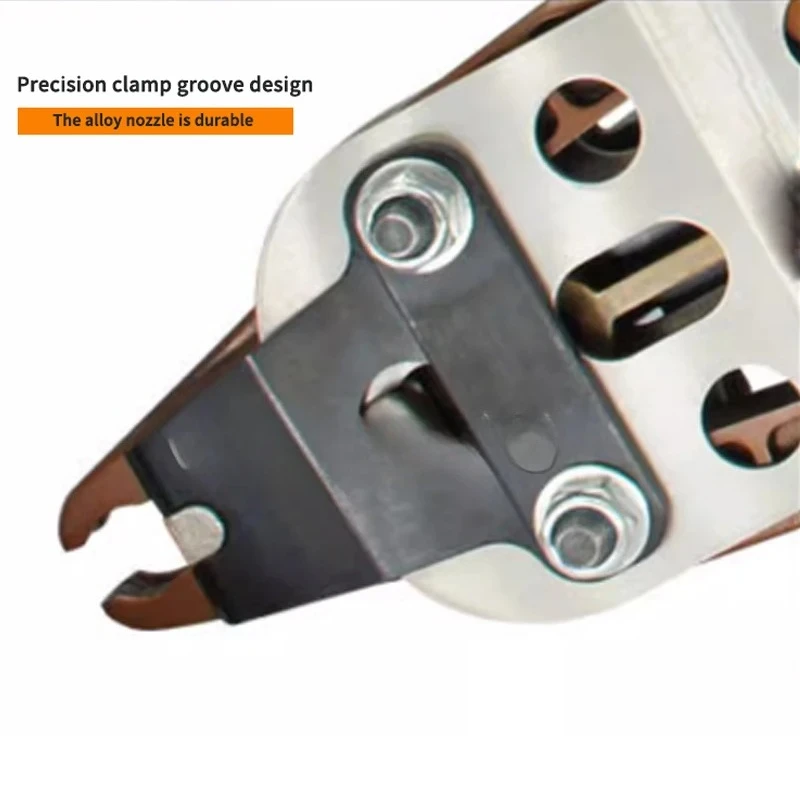 Manual C50 Hog Ring Plier Portable C Ring Stapler for Gabion Fixing Iron Mesh Fence Connection