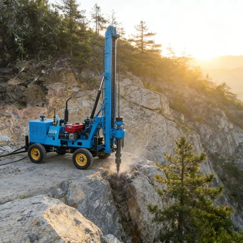 Multi Purpose Hydraulic Core Drill Rig Efficient Diamond Coring System Mining Geological Survey Mining Exploration Customized