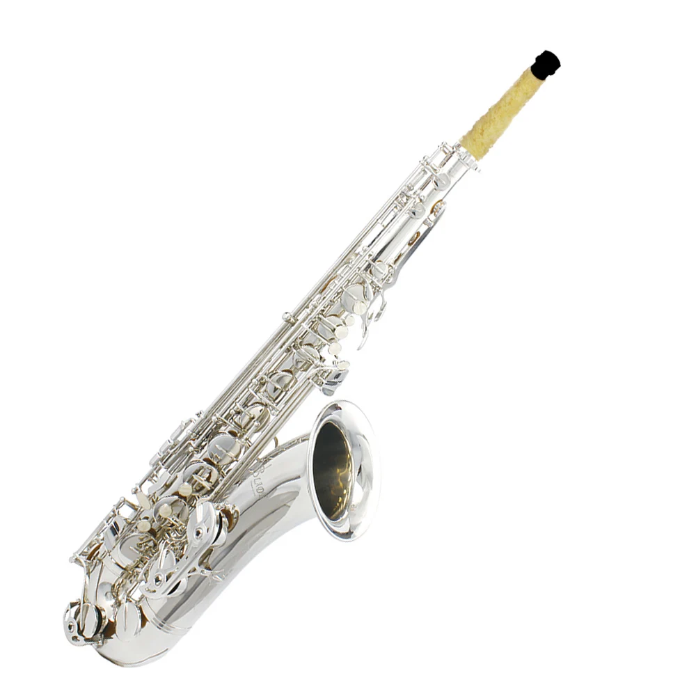 ทำความสะอาดแซกโซโฟนสีเหลืองแปรงแบบแปรงที่ใช้งานได้ Sub Alto Tenor Soprano Sax Woodwind เครื่องมืออุปกรณ์เสริม