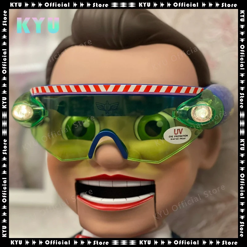 Disney Toy Story Buzz Lightyear Goggles Tide Play Decoration Real People Can Wear Toy Story Animation Pixar Series Movies Around