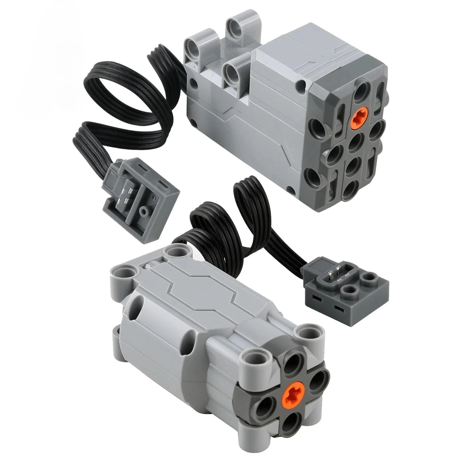 Nuevo Motor tipo L, módulo de potencia de alto par de 9V, 1200RPM, 2KG, para juguetes de construcción MOC compatibles con Legoeds
