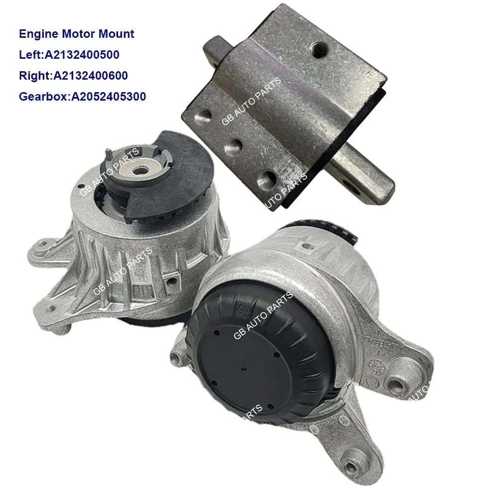 Engine Motor Mount Gearbox Mount for Mercedes E-Class W205 W213 A238 W253 C257 C200D E200D E220D E300D 2052406217 2052406317