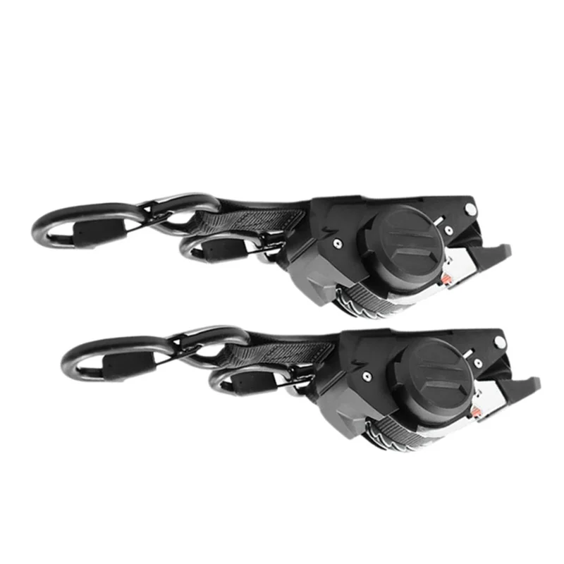 

A26F-Retractable Ratchet Straps 1760 Lbs Break Strength Forany Hauling Job Formotorcycles, Boats,Atvs,Utvs