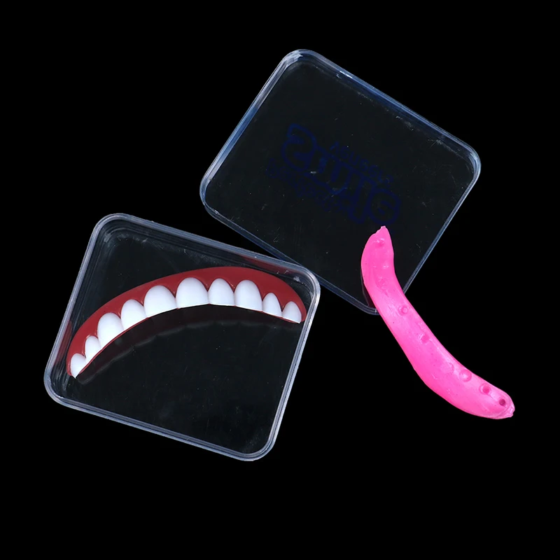 False Tooth Stickers Teeth Whitening Denture Paste Braces Upper Tooth Cover Tool