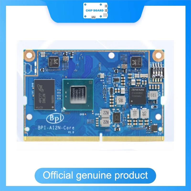 Banana Pi BPI-AI2N SoM, Renesas RZ/V2N AI Computing Module, 15 TOPS Edge AI Processing Platform