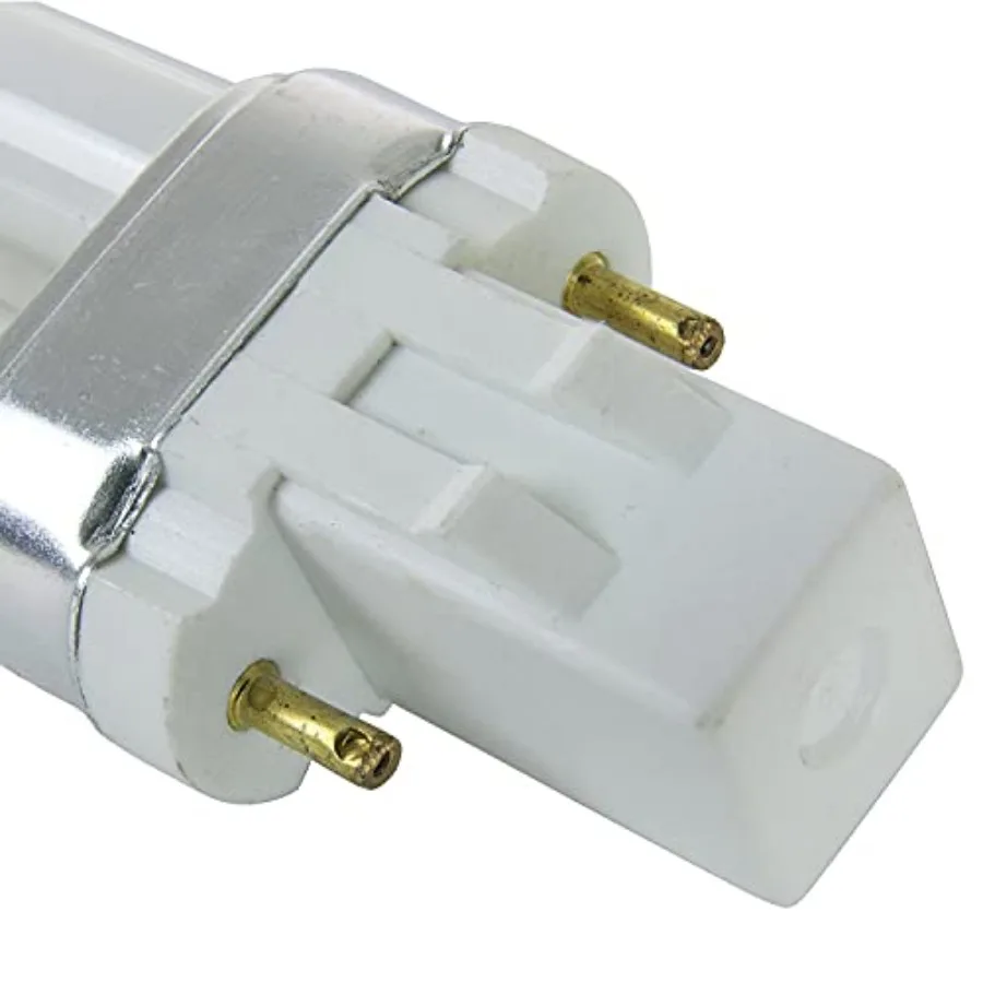 2 Pack PL-13W 835, 2 Pin GX23, 13 Watt Single U-Shaped Twin Tube, Compact Fluorescent Light Bulb, Replaces Philips PLS13W35 and