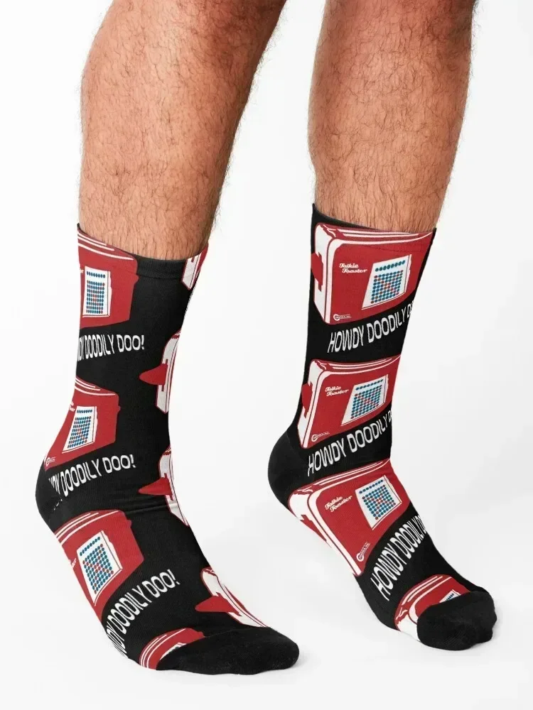 تخاطب محمصة القزم الأحمر جوارب مضحكة مجنون جولف السنة الجديدة هدايا مضحكة الصبي الجوارب النسائية