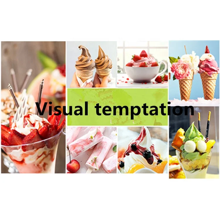 Smoothies Fruit Ice Cream  Mixer Machine